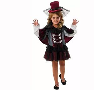 Rubies Little Vampiress Costume Medium 8-10